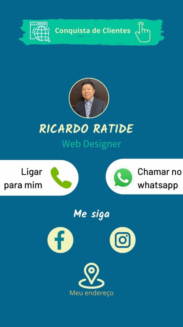 Ricardo Ratide cartao de visitas modelo 3