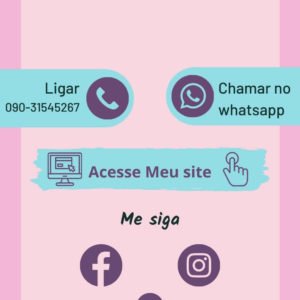 Cartão de Visitas Digital - Modelo 4