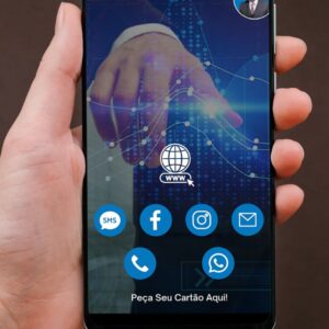 Cartão de Visitas Digital - Modelo 6